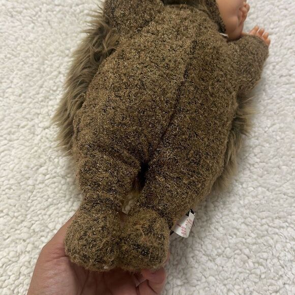 Vintage Anne Geddes Baby Hedgehog Doll - Picture 6 of 11